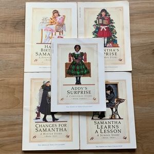American Girl Samantha and Addy books